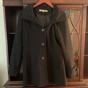 Black Kenneth Cole Peacoat